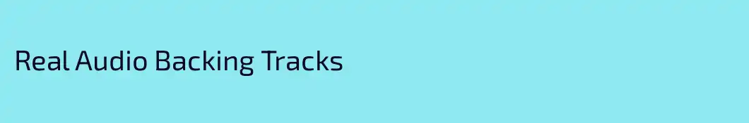 Real Audio Backing Tracks